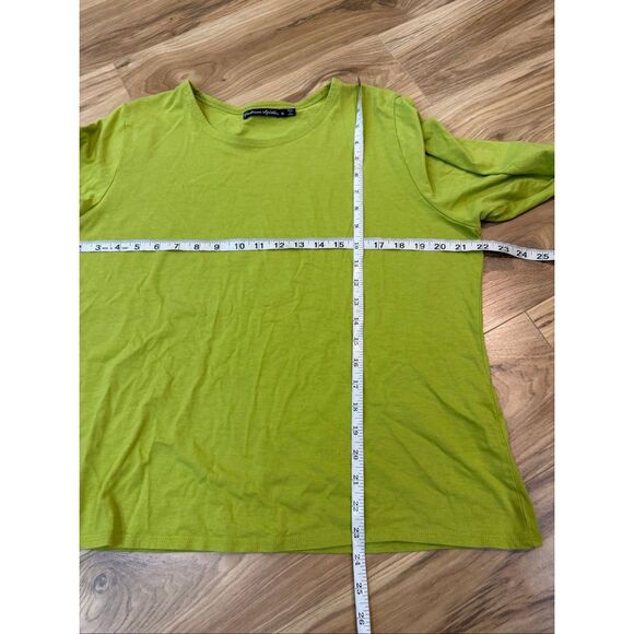 Gudrun Sjoden cotton green top size XL - Picture 5 of 5